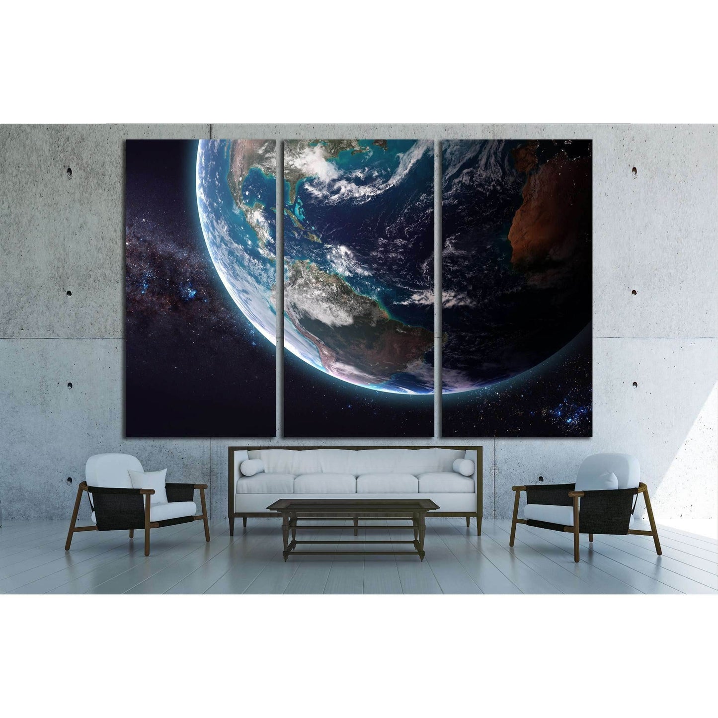The Earth from space showing all they beauty. №2437 Ready to Hang Canvas PrintCanvas art arrives ready to hang, with hanging accessories included and no additional framing required. Every canvas print is hand-crafted, made on-demand at our workshop and ex