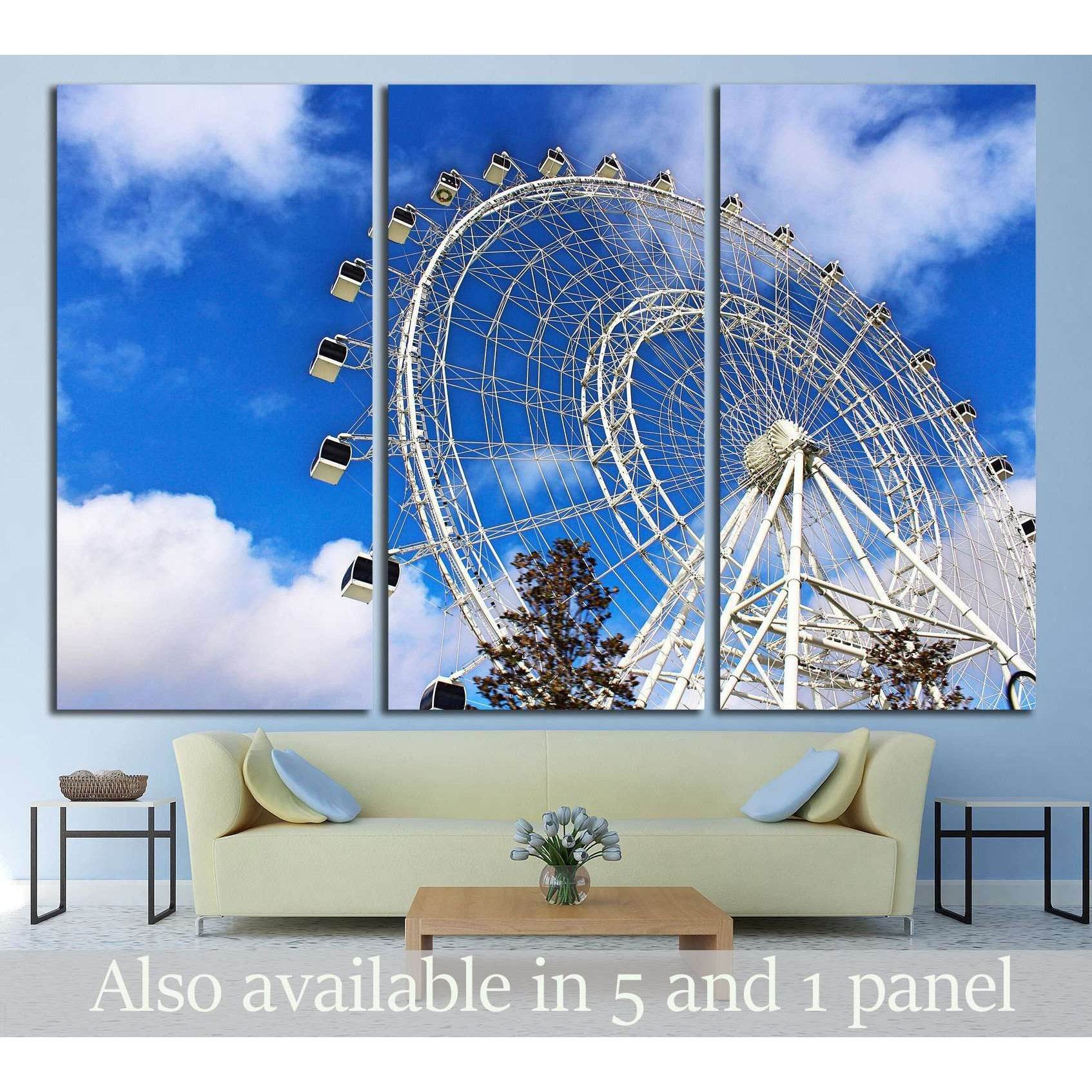 The Eye of the Sky №1906 Ready to Hang Canvas Print - Zellart Canvas Prints ALL_Products, s-1906