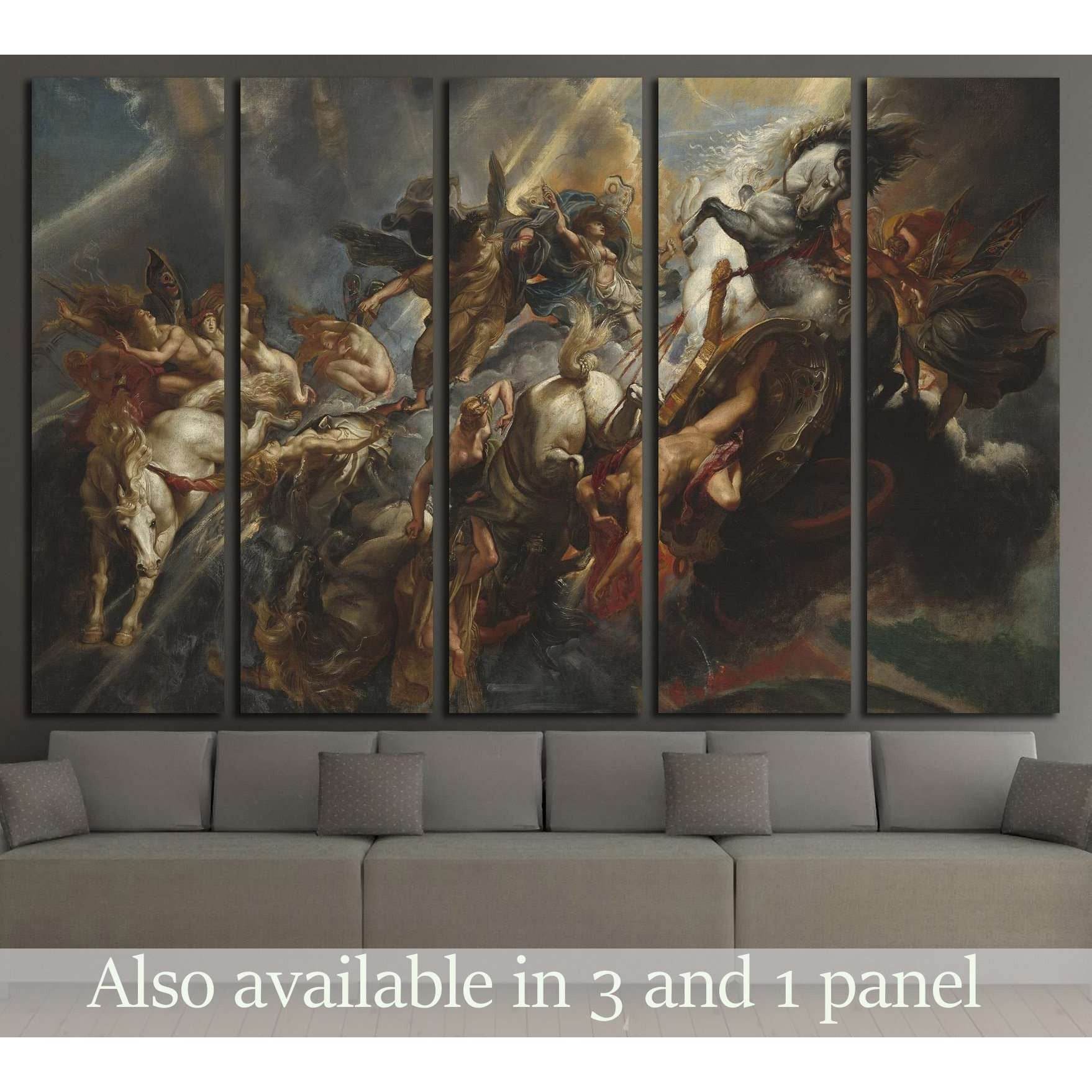 The Fall of Phaeton, by Peter Paul Rubens №3231 Ready to Hang Canvas PrintCanvas art arrives ready to hang, with hanging accessories included and no additional framing required. Every canvas print is hand-crafted, made on-demand at our workshop and expert
