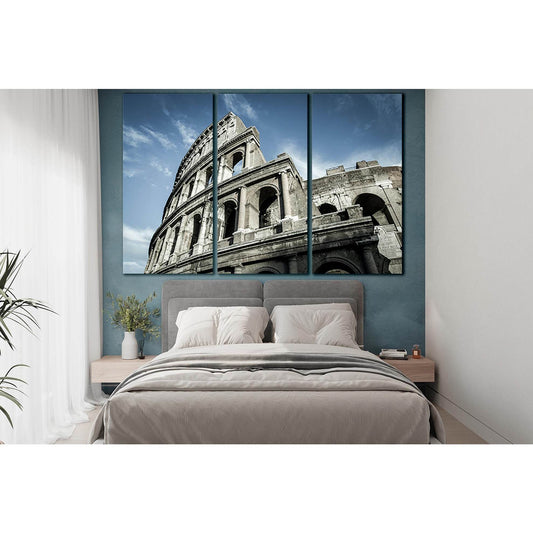 The Famous Colosseum №SL1399 Ready to Hang Canvas Print - Zellart Canvas Prints 0new, ALL_Products, Architecture