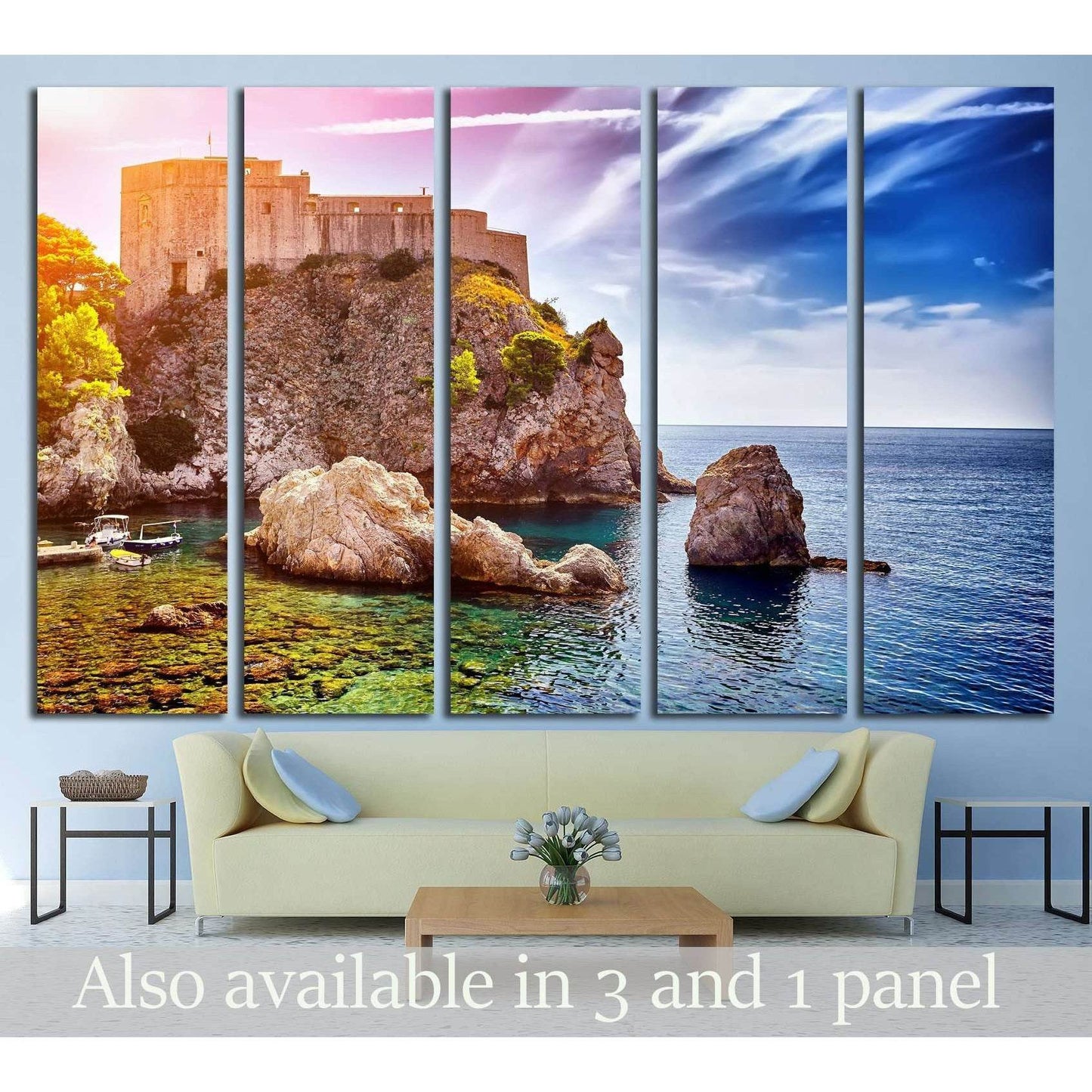 The Fort of St. Lawrence, Fort Lovrjenac in Dubrovnik, Croatia №3190 Ready to Hang Canvas PrintCanvas art arrives ready to hang, with hanging accessories included and no additional framing required. Every canvas print is hand-crafted, made on-demand at ou