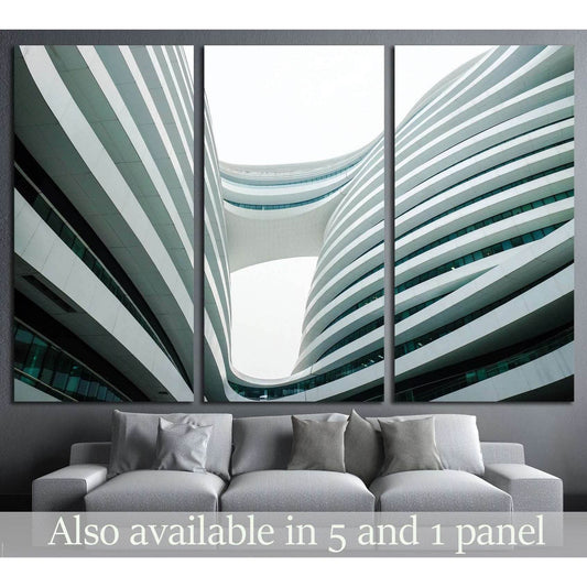 The Galaxy SOHO project in central Beijing №1575 Ready to Hang Canvas Print - Zellart Canvas Prints ALL_Products, s-1575