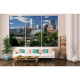 The Mile High City - Denver Colorado Skyline №1625 Ready to Hang Canvas Print