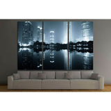 the night view of the lujiazui financial centre in shanghai china №2230 Ready to Hang Canvas Print