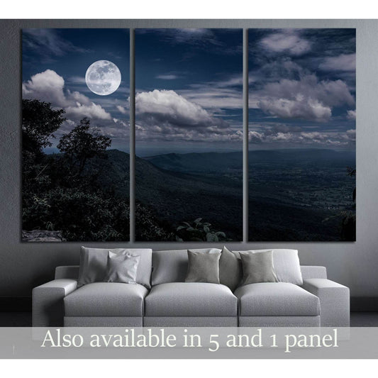 The perfect combination of natural beauty at national park №2919 Ready to Hang Canvas Print - Zellart Canvas Prints ALL_Products, s-2919