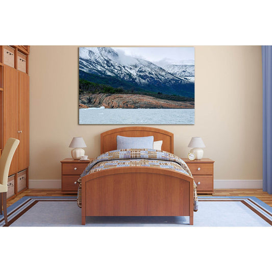 The Perito Moreno Glacier №SL1331 Ready to Hang Canvas Print - Zellart Canvas Prints 0new, ALL_Products, Glacials