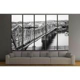 The Royal Alexandra Interprovincial Bridge, Ottawa, Canada №2096 Ready to Hang Canvas Print