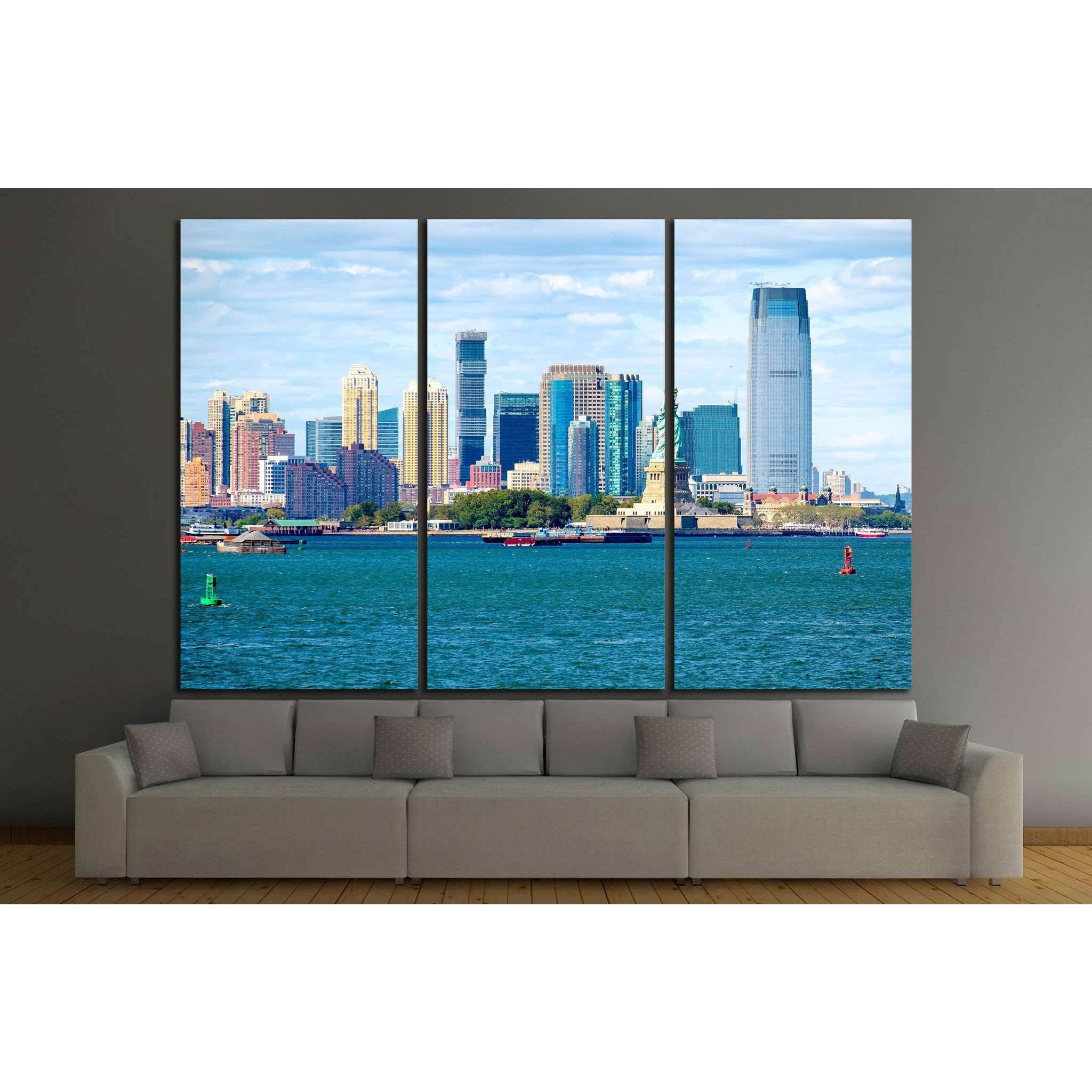 The Statue of Liberty in New York City №1256 Ready to Hang Canvas Print
