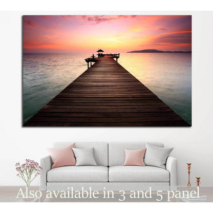 The Way №1393 Ready to Hang Canvas Print - Zellart Canvas Prints ALL_Products, s-1393