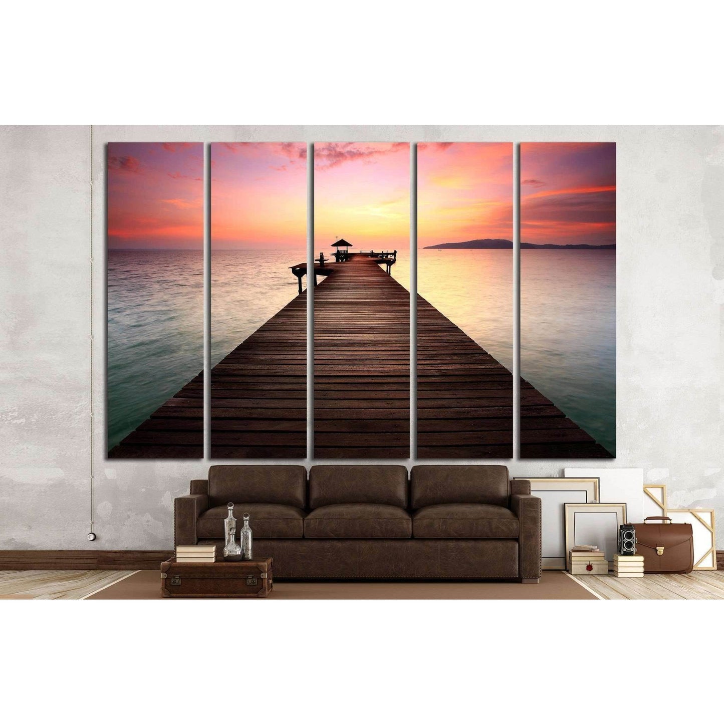 The Way №1393 Ready to Hang Canvas Print - Zellart Canvas Prints ALL_Products, s-1393