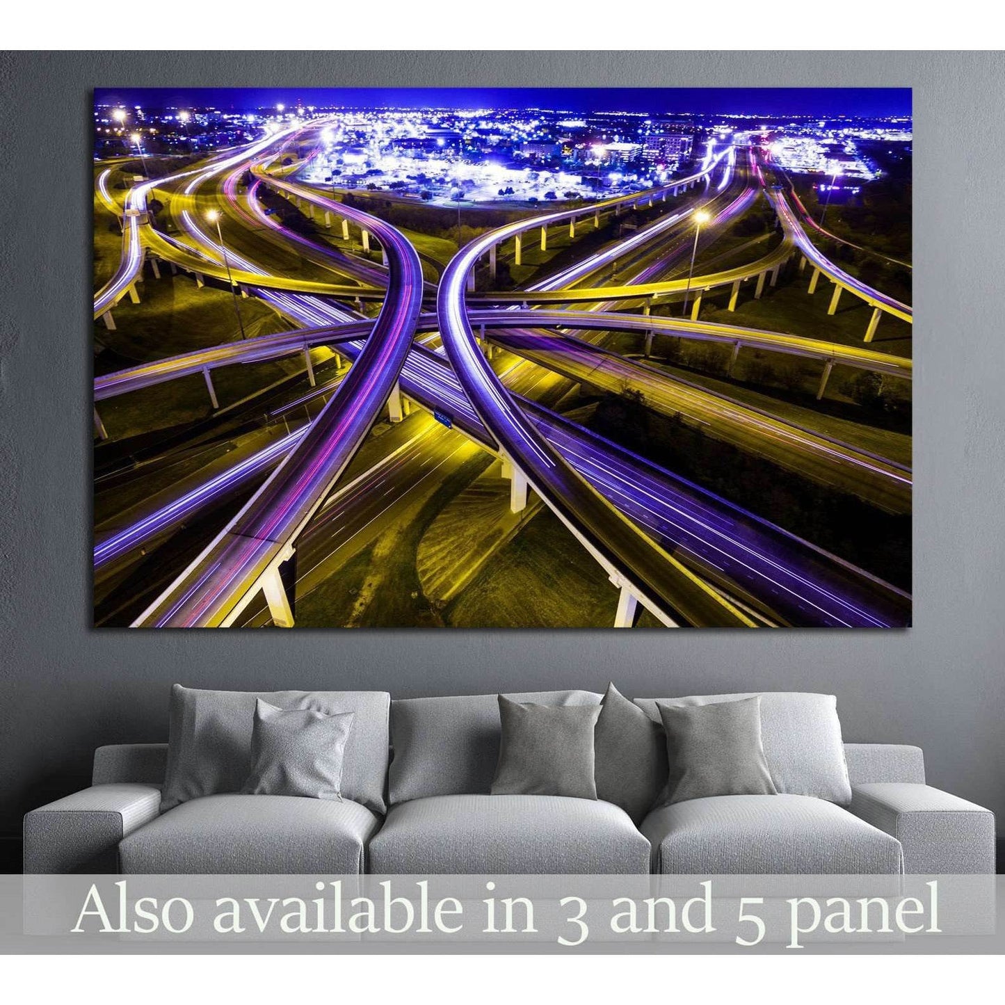 transportation highway №1063 Ready to Hang Canvas PrintCanvas art arrives ready to hang, with hanging accessories included and no additional framing required. Every canvas print is hand-crafted, made on-demand at our workshop and expertly stretched around