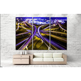 transportation highway №1063 Ready to Hang Canvas Print