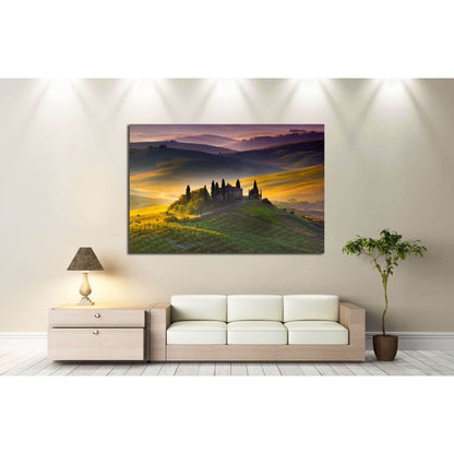 Tuscany, landscape. Italy №2609 Ready to Hang Canvas Print - Zellart Canvas Prints ALL_Products, s-2609