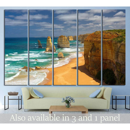 Twelve Apostles, Australia №840 Ready to Hang Canvas Print - Zellart Canvas Prints ALL_Products, s-840