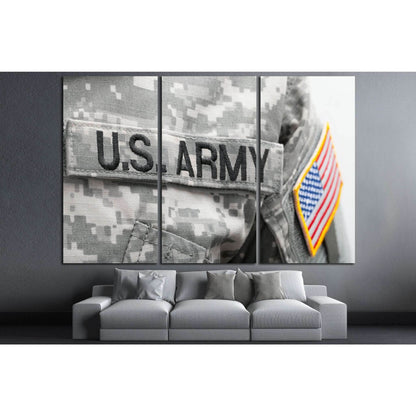 U.S. ARMY №714 Ready to Hang Canvas Print - Zellart Canvas Prints ALL_Products, s-714