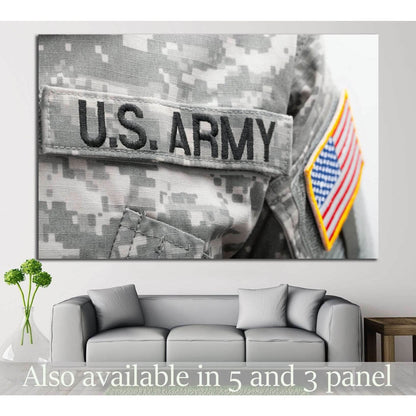 U.S. ARMY №714 Ready to Hang Canvas Print - Zellart Canvas Prints ALL_Products, s-714