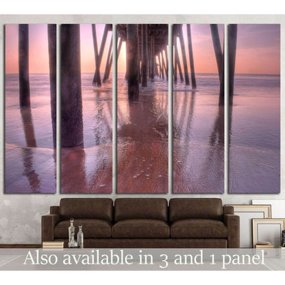 under the pier №1815 Ready to Hang Canvas PrintCanvas art arrives ready to hang, with hanging accessories included and no additional framing required. Every canvas print is hand-crafted, made on-demand at our workshop and expertly stretched around 100% No