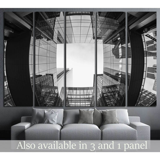 Uptown Charlotte, North Carolina №1043 Ready to Hang Canvas Print - Zellart Canvas Prints ALL_Products, s-1043