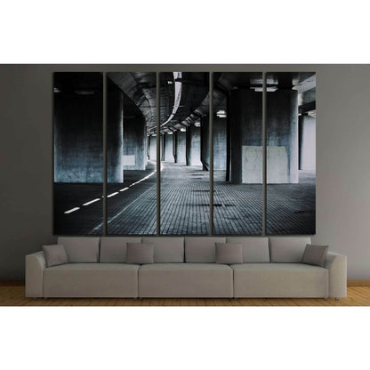 Urban background with big road bridge №1432 Ready to Hang Canvas PrintCanvas art arrives ready to hang, with hanging accessories included and no additional framing required. Every canvas print is hand-crafted, made on-demand at our workshop and expertly s