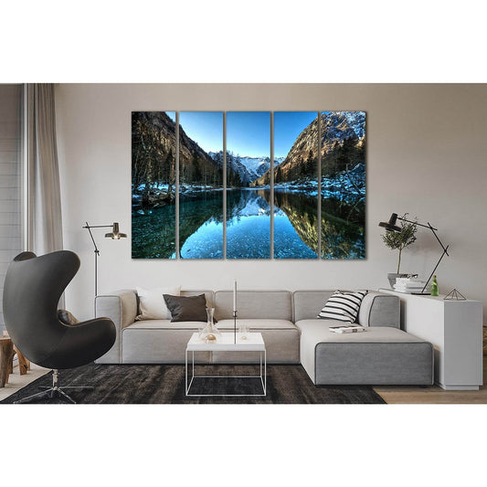 Val Di Mello In Lombardy №Sl23 Ready to Hang Canvas Print - Zellart Canvas Prints 0new, ALL_Products, Nature & Landscapes Canvas Print