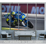 VALENCIA, SPAIN, Aleix Espargaro during Valencia MotoGP №1872 Ready to Hang Canvas Print