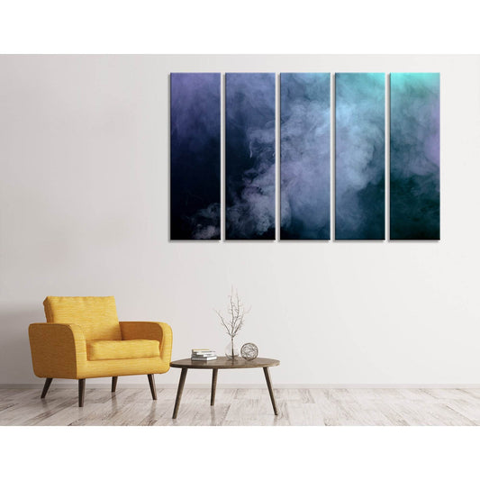 Varicoloured Fog Abstract №04364 Ready to Hang Canvas Print - Zellart Canvas Prints ALL_Products