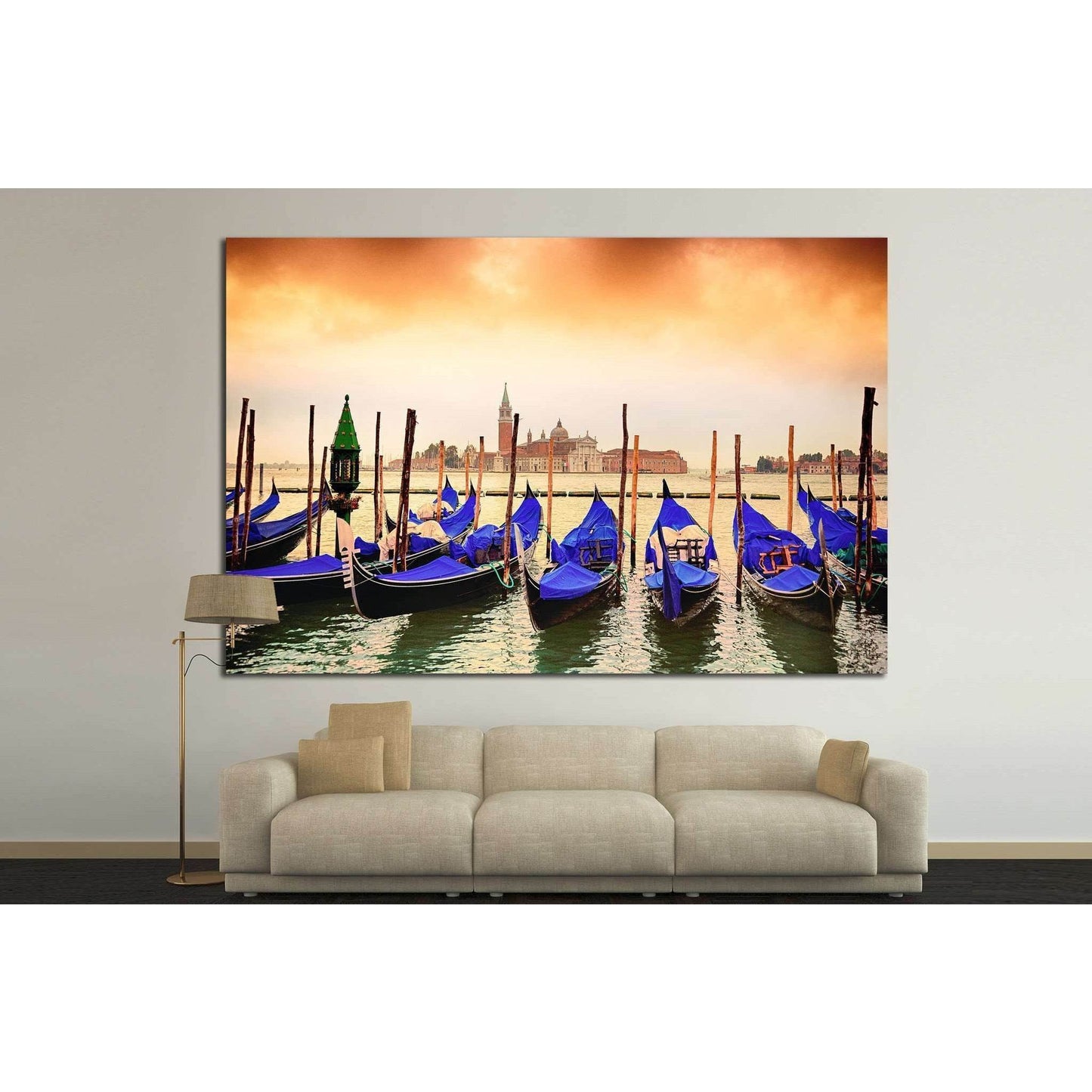 Venezia, Italy №773 Ready to Hang Canvas Print - Zellart Canvas Prints ALL_Products, s-773