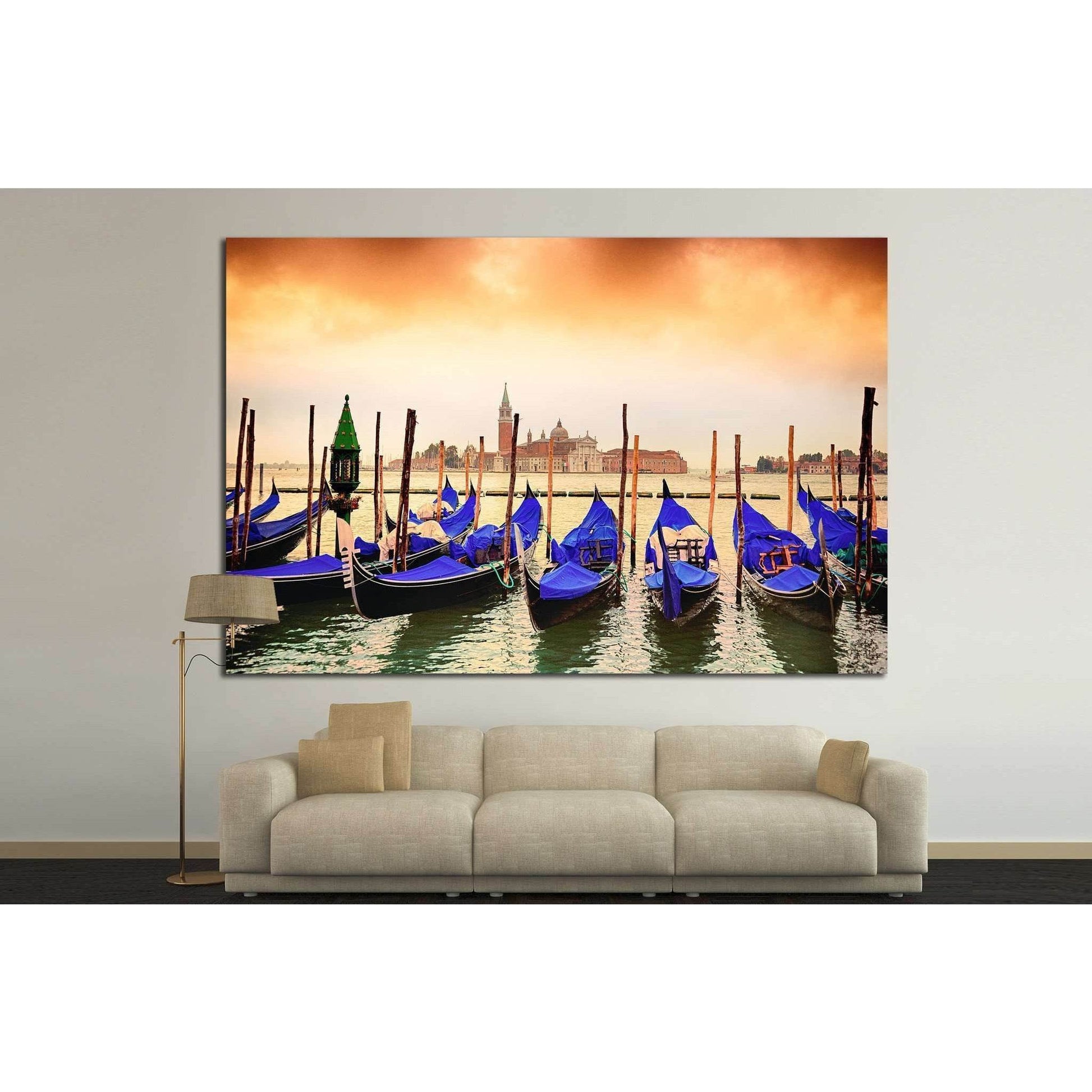 Venezia, Italy №773 Ready to Hang Canvas Print - Zellart Canvas Prints ALL_Products, s-773