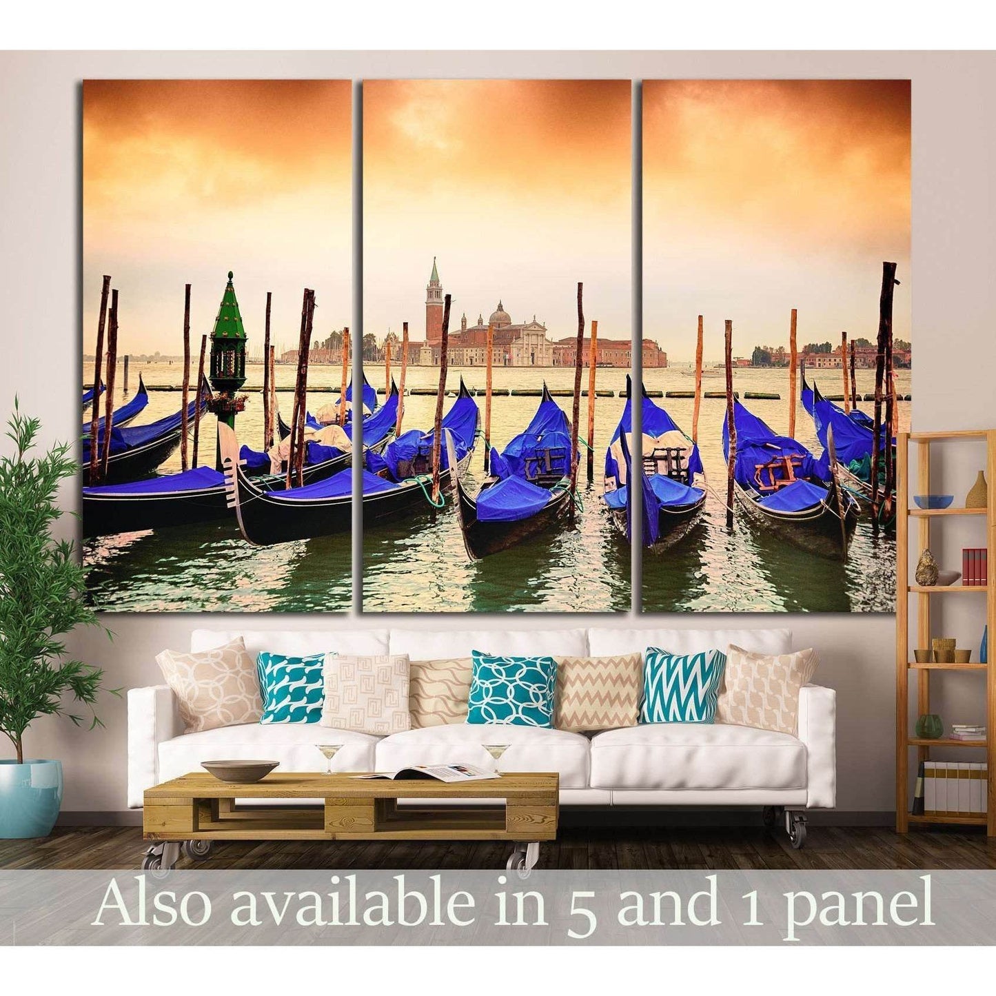 Venezia, Italy №773 Ready to Hang Canvas Print - Zellart Canvas Prints ALL_Products, s-773