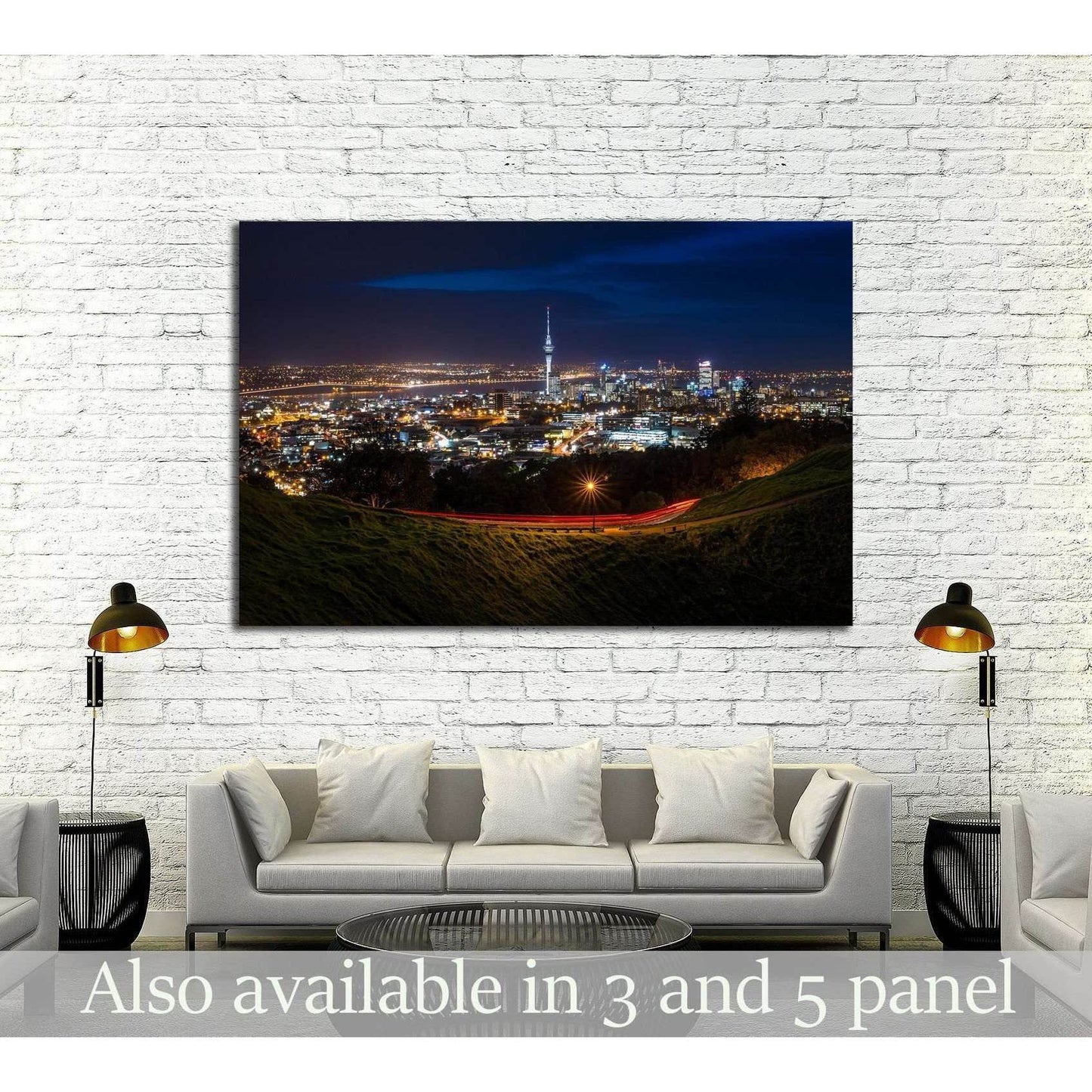 View of Auckland City from Mt Eden Summit №2297 Ready to Hang Canvas PrintCanvas art arrives ready to hang, with hanging accessories included and no additional framing required. Every canvas print is hand-crafted, made on-demand at our workshop and expert