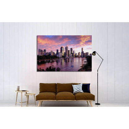 View of Brisbane City from Kangaroo Point cliffs №2329 Ready to Hang Canvas PrintCanvas art arrives ready to hang, with hanging accessories included and no additional framing required. Every canvas print is hand-crafted, made on-demand at our workshop and
