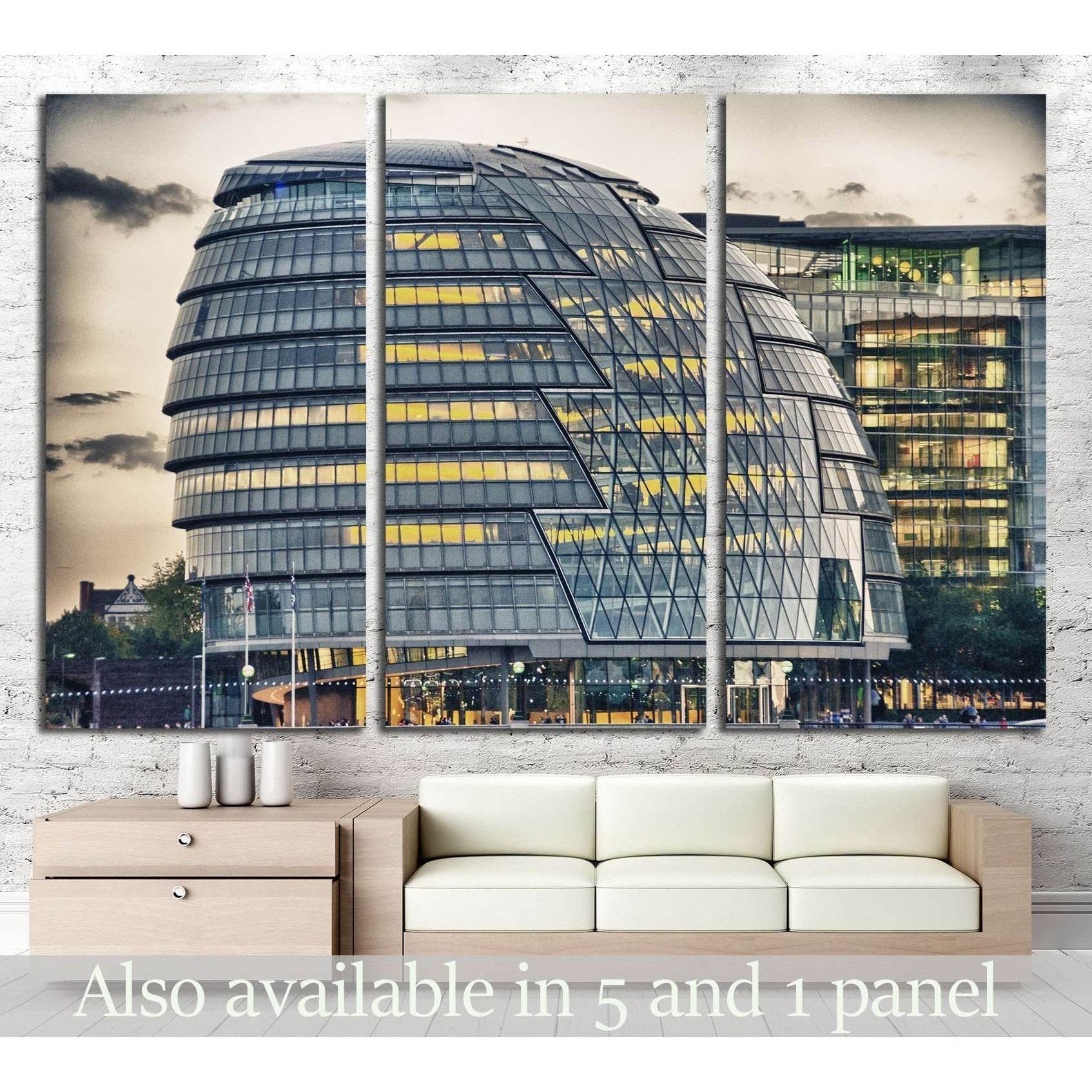 view of London №780 Ready to Hang Canvas Print - Zellart Canvas Prints ALL_Products, s-780