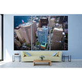 View of skyscrapers in downtown, in Seattle, Washington №1362 Ready to Hang Canvas Print