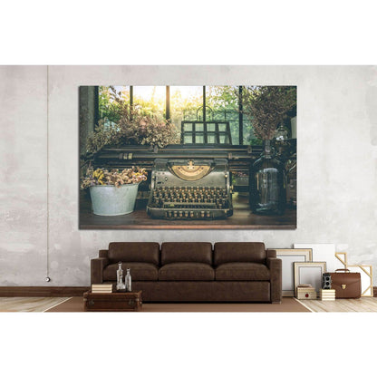 Vintage ornaments №1071 Ready to Hang Canvas Print - Zellart Canvas Prints ALL_Products, s-1071