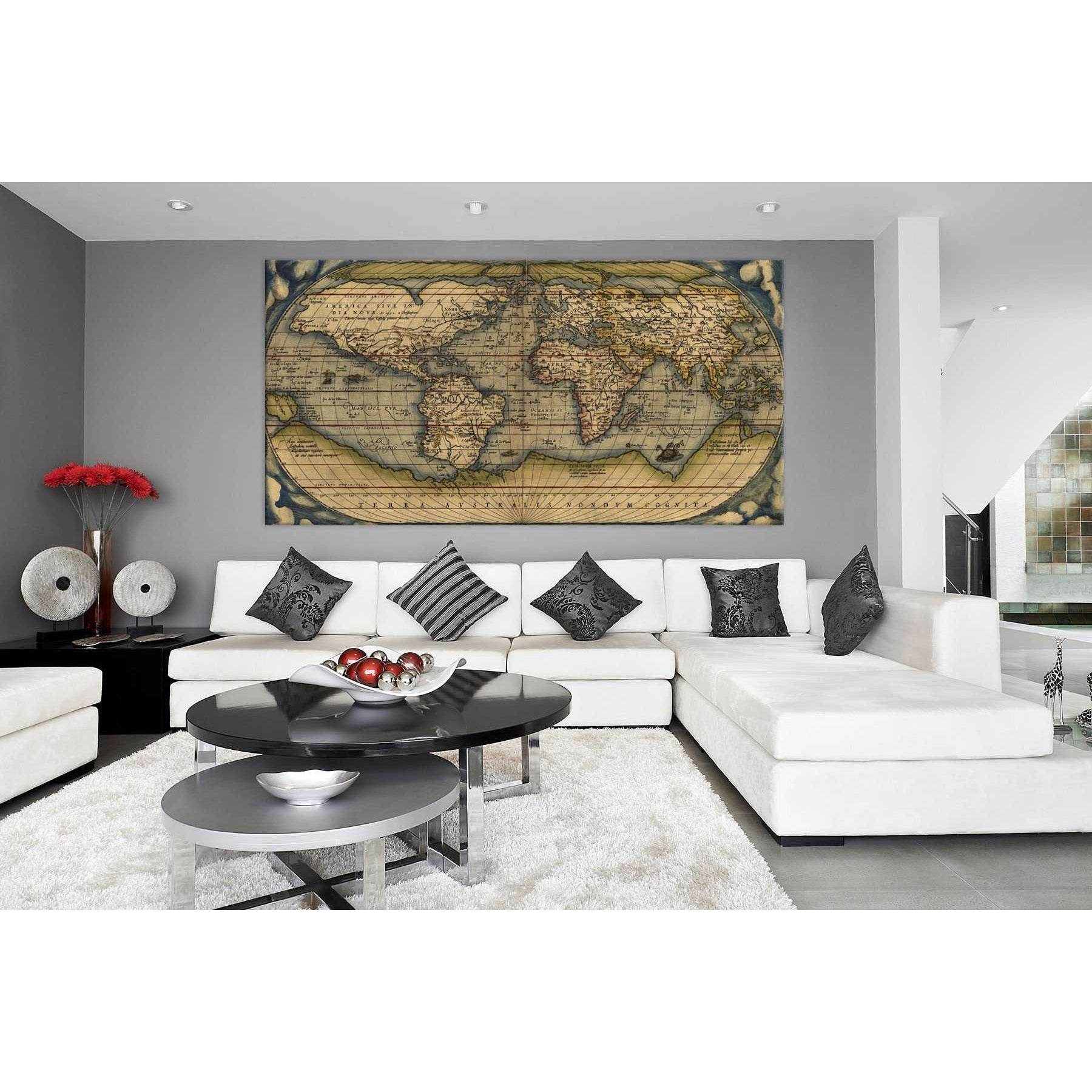 Typus Orbis Terrarum Map Canvas PrintDecorate your walls with a stunning Vintage World Map Canvas Art Print from the world's largest art gallery. Choose from thousands of Vintage artworks with various sizing options. Choose your perfect art print to compl