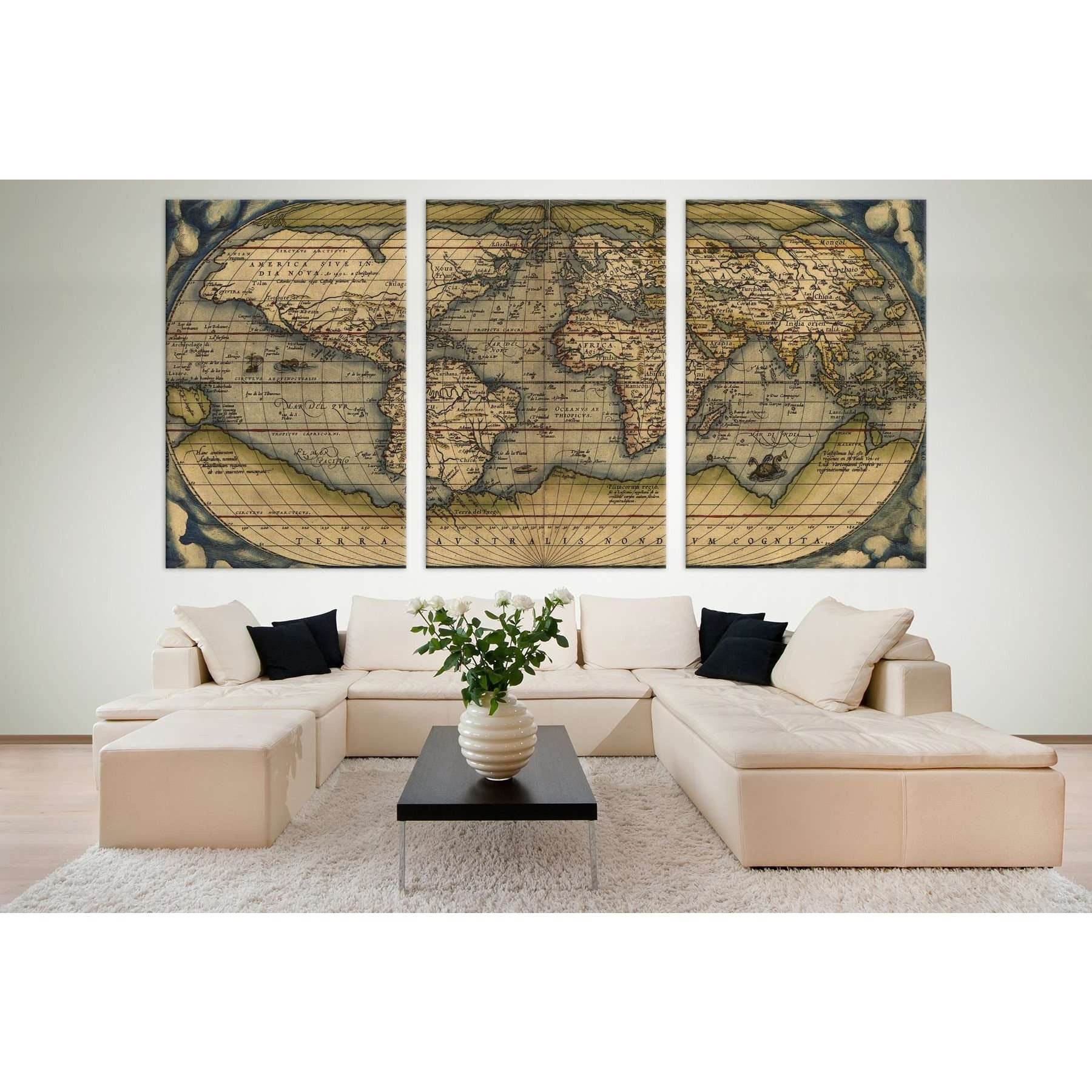 Typus Orbis Terrarum Map Canvas PrintDecorate your walls with a stunning Vintage World Map Canvas Art Print from the world's largest art gallery. Choose from thousands of Vintage artworks with various sizing options. Choose your perfect art print to compl