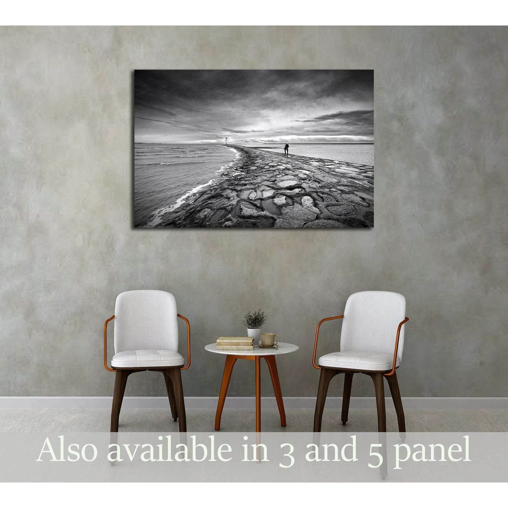 Wanderer №2926 Ready to Hang Canvas Print - Zellart Canvas Prints ALL_Products, s-2926