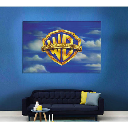 Warner Bros. Pictures №2007 Ready to Hang Canvas Print - Zellart Canvas Prints ALL_Products, autopostr_pinterest_65155, autopostr_pinterest_65157, autopostr_pinterest_65158, autopostr_pinterest_65160