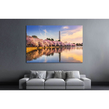 Washington DC, USA №1004 Ready to Hang Canvas Print - Zellart Canvas Prints ALL_Products, s-1004