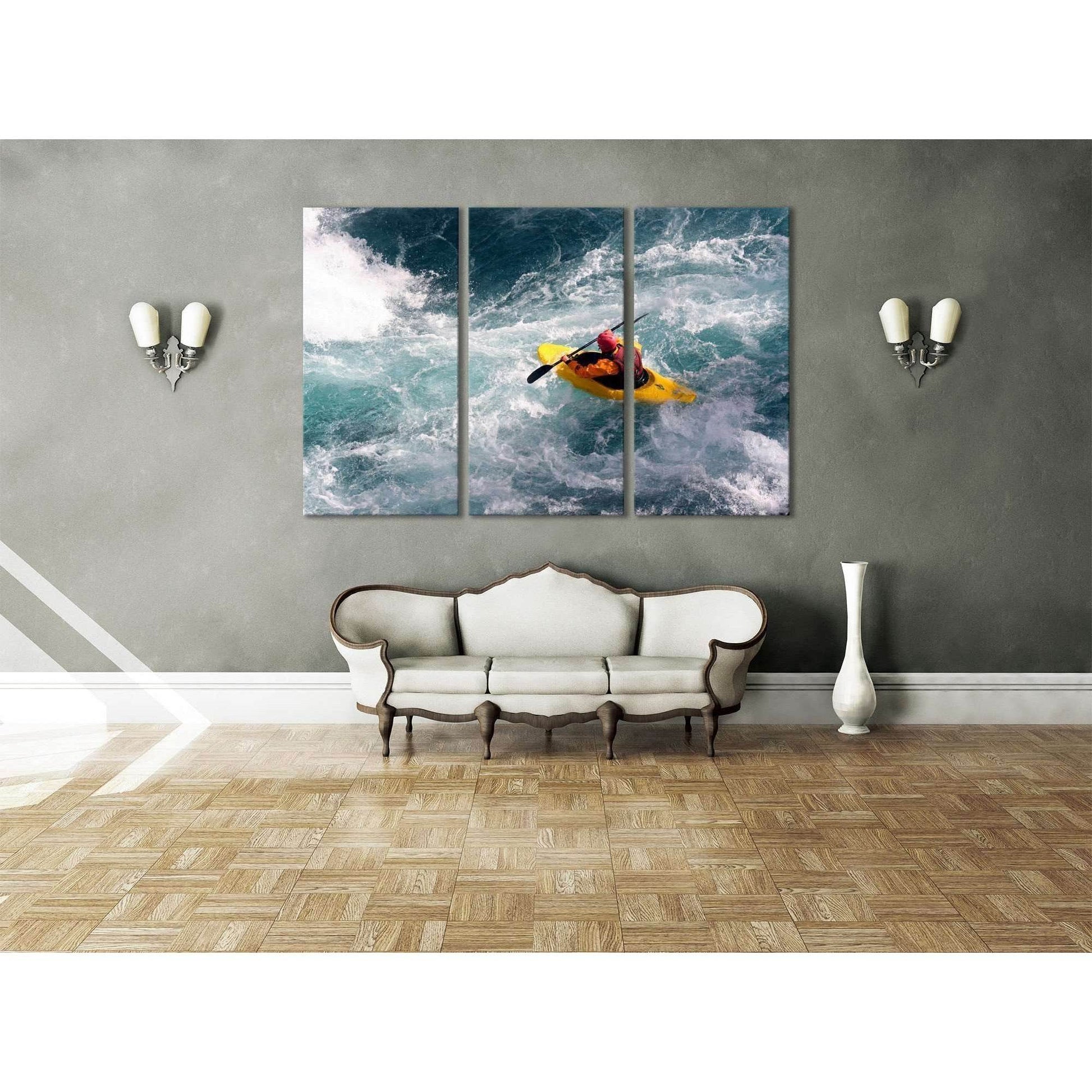 Water Sports №658 Ready to Hang Canvas PrintCanvas art arrives ready to hang, with hanging accessories included and no additional framing required. Every canvas print is hand-crafted, made on-demand at our workshop and expertly stretched around 100% North