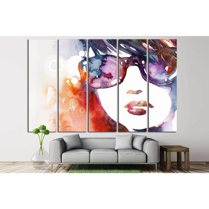watercolor beauty portrait №731 Ready to Hang Canvas PrintCanvas art arrives ready to hang, with hanging accessories included and no additional framing required. Every canvas print is hand-crafted, made on-demand at our workshop and expertly stretched aro