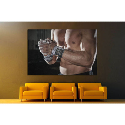 Weightlifting, Crossfit №1464 Ready to Hang Canvas Print - Zellart Canvas Prints ALL_Products, s-1464