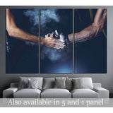 Weightlifting №202 Ready to Hang Canvas Print