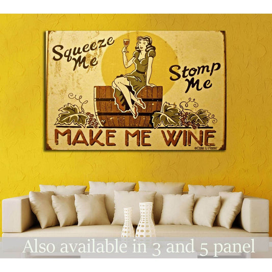 Wine №3414 Ready to Hang Canvas PrintCanvas art arrives ready to hang, with hanging accessories included and no additional framing required. Every canvas print is hand-crafted, made on-demand at our workshop and expertly stretched around 100% North Americ