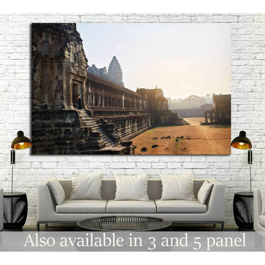 World Largest Religious Monument, Asia №860 Ready to Hang Canvas Print - Zellart Canvas Prints ALL_Products, s-860