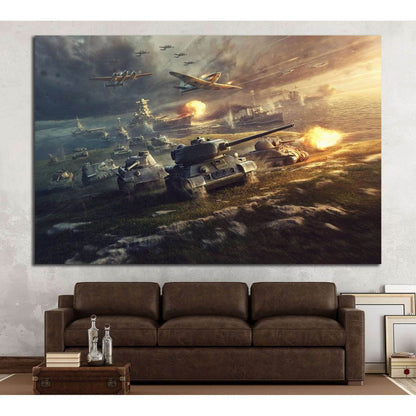 Tank Wall Art №227 Ready to Hang Canvas PrintCanvas art arrives ready to hang, with hanging accessories included and no additional framing required. Every canvas print is hand-crafted, made on-demand at our workshop and expertly stretched around 100% Nort