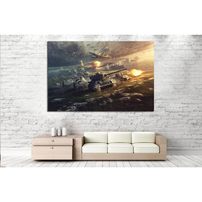 Tank Wall Art №227 Ready to Hang Canvas PrintCanvas art arrives ready to hang, with hanging accessories included and no additional framing required. Every canvas print is hand-crafted, made on-demand at our workshop and expertly stretched around 100% Nort
