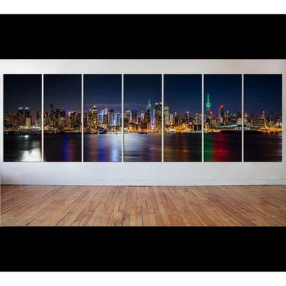XXXLarge New York City №43 Ready to Hang Canvas Print - Zellart Canvas Prints 0_NY_ART, ALL_Products, s-43
