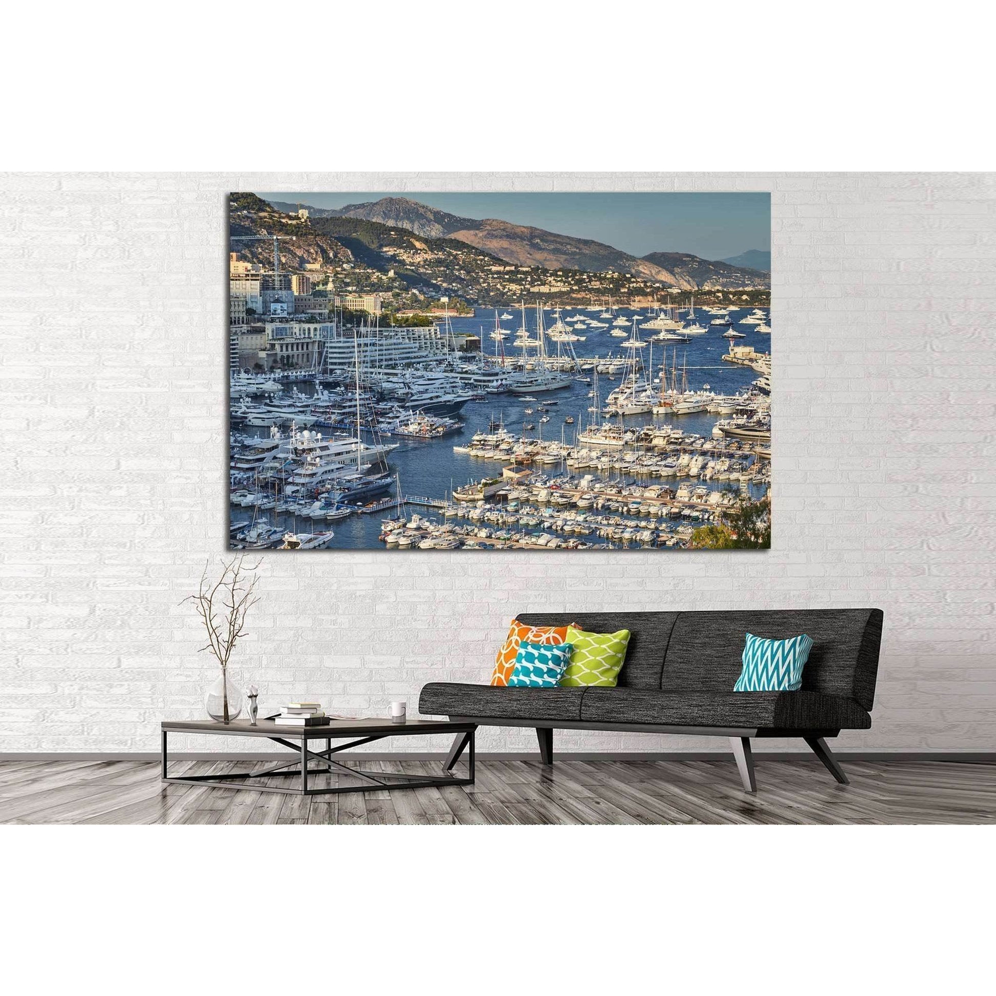 Yacht Club №213 Ready to Hang Canvas Print - Zellart Canvas Prints ALL_Products, wd-213