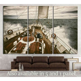 Yacht Wall Art №207 Ready to Hang Canvas Print